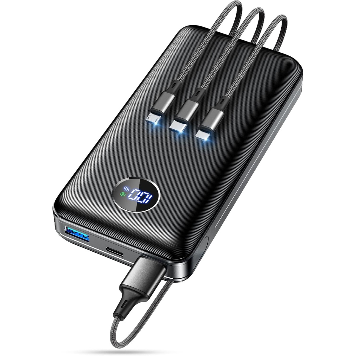 Portable Charger, 20000mAh Power Bank, Dual USB Output, Slim & Light Battery Pack with Flashlight, Phone Charger Power Bank Compatible with iPhone, Samsung, Android etc, Travel Essentials